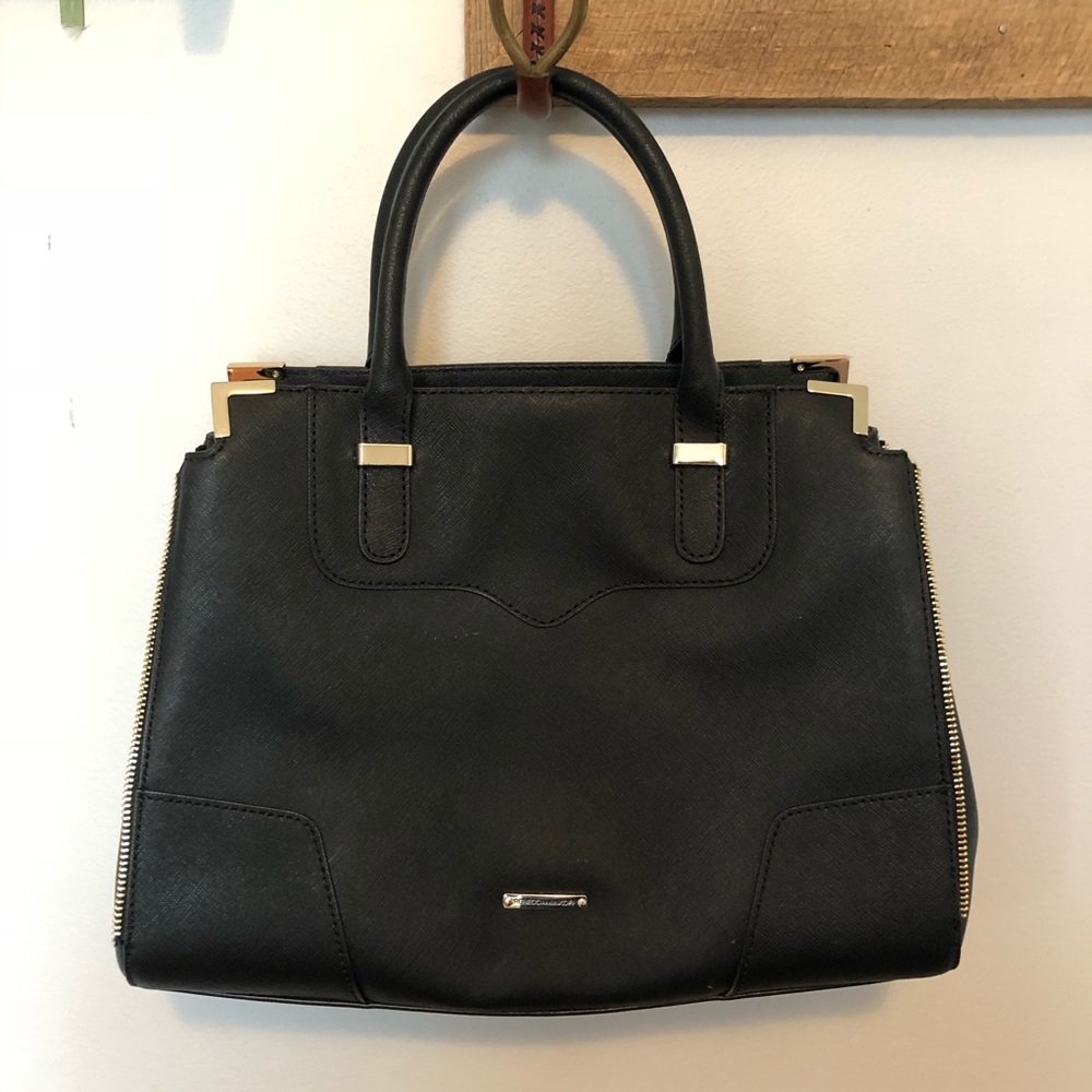 Amorous Satchel in Saffiano Leather